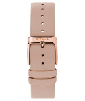 luxury nude unstitched leather band 20mm
