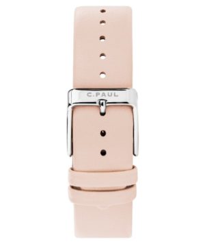 luxury unstitched peach leather band 20mm