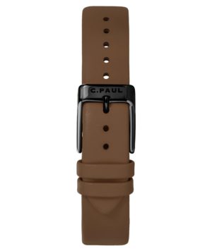 luxury unstitched tan leather band